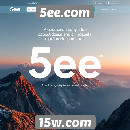 Análise da usabilidade do site 5ee.com